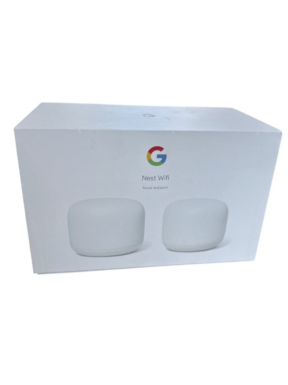 Google Nest Wifi Router And Point - Snow